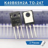 ราคา 2ชิ้นK40B65H2A TO 247 AOK40B65H2AL TO247 K40B65 40B65H2A 40A 650โวลต์IGBTทรานซิสเตอร์ใหม่แบบดั้งเดิม (4015892012)