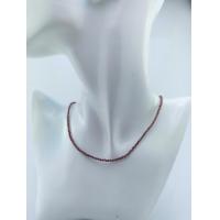 ราคา Silver thai 925 Sterling Silver Red Garnet Beads Necklace Handmade natural beads necklace for women สร้อยคอลูกปัดโกเมนสีแดงเงินแท้ 925 ใส่แล้วไม่แพ้ เงินแท้ไม่ชุบ เงินแท้925 (16135257826)