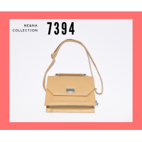 ราคา กระเป๋าเเฟชั่นผู้หญิงสะพายข้างทรงกล่อง No 7394 NE NA Collection Bag (20057621336)