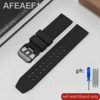 ราคา Tali Jam Tangan Silikon กันเหงื่อสำหรับ Luminox Casio Protrek PRW 60 PRW 70 30yt นุ่มกันน้ำอุปกรณ์เสริมสายนาฬิกาข้อมือ23Mm (19881195968)