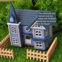 ราคา นางฟ้าไม้บ้านในเมืองบ้านแบบ DIY ประกอบบ้านตุ๊กตาจิ๋วอาคารหัตถกรรมตุ๊กตาประกอบบ้านตุ๊กตางานฝีมือบ้านจิ๋วเด็ก (20923309095)