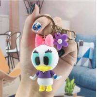 ราคา Disney ตุ๊กตาพวงกุญแจการ์ตูน Disney Figurine Key Winnie The Pooh Bear Stitch Mickey Mouse Tigger Donald เป็ดจี้ของขวัญ (16402893589)