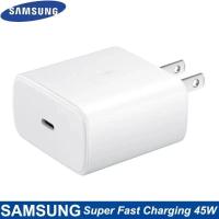 ราคา ส่งจากไทย สายชาร์จของแท้ เลือกเป็นชุดชาร์จ สายชาร์จ หัวชาร์จได้ Samsung 45W ชาร์จซัมซุง หัวชาร์จ สายชาร์จ PD Type c to Type c ชาร์จเร็ว Super Fast Charger (20003034099)