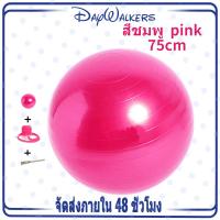 ราคา Daywalks โยคะบอล ลูกบอลโยคะออกกำลังกาย อุปกรณ์โยคะ ขนาด 75 CMและ Yoga Gym Fitness Static Strength Exercise Stability Ball with Pump (8274641410)
