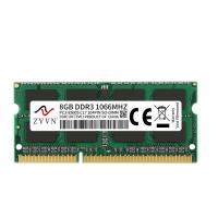 ราคา ZVVN 8GB DDR3 1066MHz PC3 8500S 3S8E10C7ZV01 204Pin CL7 SODIMM RAM Laptop Memory Green (7689817880)