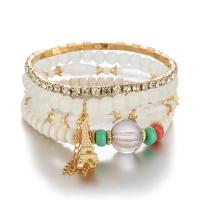 ราคา ชุดสร้อยข้อมือแบบเป็นพู่โบฮีเมียนรูปหอไอเฟลสำหรับผู้หญิงทำด้วยมือลูกปัดอะคริลิคกำไลข้อมือเครื่องประดับแบบโบฮีเมียนสำหรับเด็กสาววัยรุ่น (21162435106)