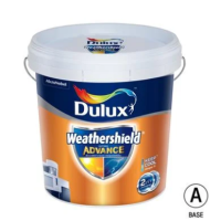ราคา DULUX WEATHERSHIELD ADVANCE สีน้ำกึ่งเงา ภายนอก BASE A B C D 3ลิตร 9ลิตร สินค้าไม่รวม แม่สี แกลลอน ถัง TTR (16749338427)