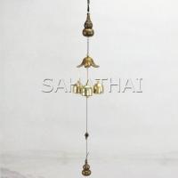 ราคา SH Thai โมบายกระดิ่ง ระฆังลม ของตกแต่งบ้าน กระดิ่งลม copper bell เรียกทรัพย์ กระดิ่งฮวงจุ้ย (14461759144)