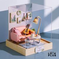 ราคา โมเดลแต่งห้องจำลอง DIY โมเดลบ้านตุ๊กตาจิ๋ว ประกอบเอง (20015858358)