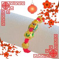 ราคา DD001 กำไลข้อมือด้ายแดง ปี่เซียะเปลี่ยนสี ทำพิธีเรียบร้อยพร้อมคาถา กำไลด้ายแดงนำโชค (17161569466)