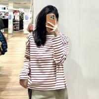 ราคา ฮูดดี้ Thaya 2022ใหม่ Uniqlo ชุดฤดูใบไม้ร่วงเสื้อยืดลายแขนยาวคำ Get Ship Waters JunFeng ไหล่ชุด449874 (16858802285)