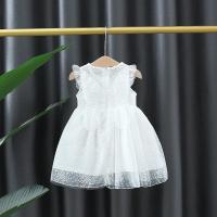 ราคา ชุดราตรีปาร์ตี้ฤดูร้อนปีกเสื้อแขนกุดสำหรับเด็กผู้หญิงทารกสำหรับเด็กวัยหัดเดินดอกไม้เจ้าหญิงนางฟ้า Baju Anak แต่งงานอายุ0ถึง3ปี (17613937143)