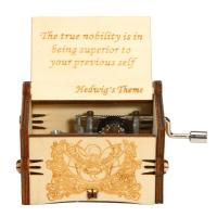 ราคา แบรนด์ใหม่ Harry Potter You Are My Sunshine Beauty And The Beast Vintage ประณีตไม้ Hand Cranked Music Box โบราณแกะสลักงานฝีมือตกแต่งบ้านเครื่องประดับเด็กวันเกิดของขวัญ (16846918225)