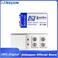 ราคา สินค้าพร้อมสต็อก จัดส่งฟรี เครื่องชาร์จอย่างเป็นทางการ Aideepen Ni MH แบตเตอรี่ชาร์จ9V Ni MH สี่เหลี่ยม6F22 (11918701630)