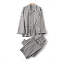 ราคา Muji ชุดนอนผ้าฝ้าย 100 แขนยาว ผ้าสักหลาด หนา สีพื้น สไตล์ญี่ปุ่น สําหรับเด็กผู้ชาย (16451804361)