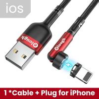 ราคา Elough 540หมุนสายแม่เหล็ก3A Fast Charging Micro USB Type C สำหรับ iPhone Xiaomi Magnetic Charger โทรศัพท์ข้อมูล USB Cord (16105455654)