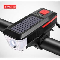 ราคา ไฟจักรยาน ชาร์จโซล่าเซล สวยทันสมัย เสียงแตร อิเล็กทรอนิกส์ ไฟสว่างจ้า กระพริบได้ สินค้าคุณภาพพร้อมส่ง (12922479284)