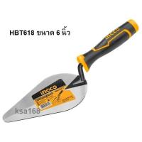 ราคา INGCO เกรียงแหลม เกรียงฉาบปูน เกรียงโบกปูน สามเหลี่ยม ขนาด 6 นิ้ว รุ่น HBT618 และขนาด 7 นิ้ว รุ่น HBT718 (20169576878)