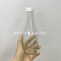 ราคา แพ็ค5ใบ ขวดแก้ว ขวดโบว์ลิ่ง 300ml พร้อมฝา 28mm ฝา7แบบ รหัสขวด TG357 (20466552501)