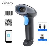 ราคา Aibecy มือถือเครื่องสแกนบาร์โค้ด1D 2D QR Code สแกนเนอร์ไร้สาย2 4G USB แบบมีสาย Bar เครื่องอ่านโค้ดเข้ากันได้กับ Windows Mac Linux สำหรับซูเปอร์มาร์เก็ตค้าปลีก Library ตัวอ่านบาร์โค้ด (8600823114)