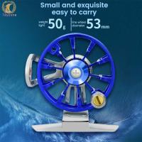 ราคา Fly Fishing Reel Fishing Wheel Ice Fishing Reel Spinning Portable Fishing Enthusiast Boat Fishing For Ice Fishing Fishermen (21046730458)