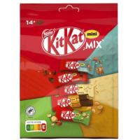 ราคา Kitkat Mini Mix เวเฟอร์กรอบเคลือบครีมช็อคโกแลตคิทแคท มิกซ์รวม5รสชาติในห่อเดียว ขนาดห่อ14ชิ้น ขนมนำเข้า (18412752102)