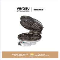 ราคา HOMEMATE เครื่องอบวาฟเฟิล รูปหัวใจ รุ่น HOM TSK2105H เครื่องทำขนม เครื่องทำวาฟเฟิล เบเกอร์รี่ อุปกรณ์ทำขนม (17216377376)