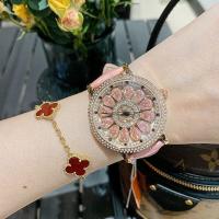 ราคา Dimini 77045 เวอร์ชั่นเกาหลีเข็มขัดเพชรเต็มผู้หญิงนาฬิกาแฟชั่นดีงามหมุนผู้หญิงหน้าปัดขนาดใหญ่ (19663840112)