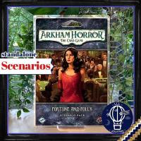 ราคา สินค้าขายดี Arkham Horror The Card Game Standalone Scenarios Arkham LCG Standalone Carneval Fortune Folly บอร์ดเกม Boardgame (17363897838)