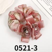 ราคา Korean version of the new double layer lace bow thick hair circle fashion ladies hair rope head flower exquisite headdress (17088823582)