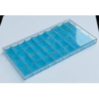 ราคา กล่องใส่พระพลาสติกกล่องใส่วัสถุมงคล กลกล่องเก็บพระมีฟองนำ้คละสี4สีจำนวนช่อง 40 ช่องใหญ่ (19199277048)