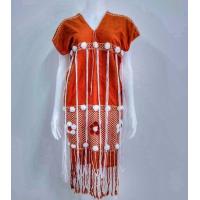 ราคา เสื้อกะเหรี่ยง เดรสกะเหรี่ยง ผ้าฝ้ายทอมือ ผ้าทอเนื้อดี ฟรีไซส์ อก32 42 (19879597805)