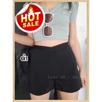 ราคา กางเกงขาสั้นผ้าฮานาโกะ กางเกงขาสั้นฮานาโกะ S 5XL สีเยอะ สีสวย ขาสั้นฮานาโกะ เก็บปลายทาง (5324430006)
