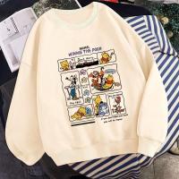 ราคา เสื้อกันหนาวแขนยาวลําลอง คอกลม ทรงหลวม ลายการ์ตูนหมีพูห์ สไตล์เกาหลี สําหรับผู้หญิง (19727569460)