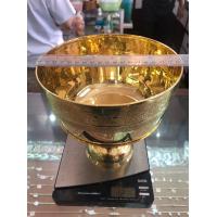 ราคา ขันพานเรียบทองเหลืองแท้ งานเครื่องถมเมืองนคร ขันตักบาตร ตั้งแต่ขนาด 5 นิ้ว ขันพานเรียบทองเหลืองเป็นชุดขันตักบาตร แบบเรียบ (19983196865)