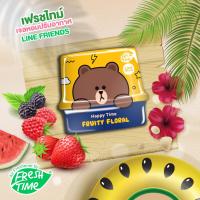 ราคา 1แถม1 LINE FRIENDS แผ่นน้ำหอมปรับอากาศ มี 2 กลิ่นให้เลือก (16018559814)