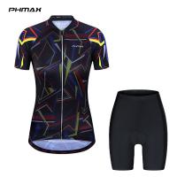 ราคา PHMAX เสื้อผ้าสำหรับปั่นจักรยานชุดสูทผู้หญิงฤดูร้อนเสื้อผ้าสำหรับขี่จักรยานบนถนนเสื้อผ้าสำหรับปั่นจักรยานเสือภูเขาเสื้อผ้าสำหรับปั่นจักรยานแขนยาวเสื้อผ้าสำหรับปั่นจักรยานระบายอากาศ (12923852519)
