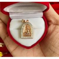 ราคา จี้พระ จี้สร้อยคอนาคพระเพชรล้อม (17078486329)