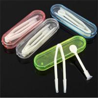 ราคา SUTAI Contact Lens Inserter Remover Soft Tip Tweezer Stick Tool Case Set (10409545307)