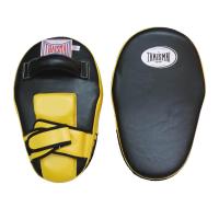 ราคา THAISMAI HP137 เป้าล่อชกมวยโค้ง สีเหลือง 1 คู่ Hand Pads Curved PU YELLOW 1Pair Synthetic Leather (482924074)
