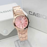 ราคา ลดจัดหนัก สินค้าราคาถูก นาฬิกาผู้หญิง Casioนาฬิกาข้อมือแฟชั่น สายเลส สีชมพู สีดำ เรียบง่ายนาฬิกาควอตแฟชั่น สวยมาก ราคาถูก พร้อมส่ง (19684130214)