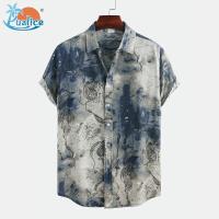 ราคา G MN Yualice ฤดูร้อนชายหาดสวมเสื้อแฟชั่นลายดอกไม้ฮาวายแขนสั้นเสื้อเชิ้ตหลวมเสื้อเชิ้ตลายดอกไม้เสื้อเชิ้ตขนาดใหญ่บุรุษเสื้อด้านบนเสื้อยืดเสื้อท็อปส์ซูผู้ชายเสื้อวันหยุดสบาย ๆ ผู้ชายเสื้อบาติก (17045722