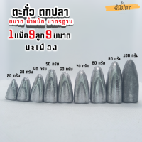 ราคา ตะกั่วมะเฟือง ตะกั่วตกปลา 1 ชุด 9 ลูก 9 ขนาด 20 100 กรัม ราคาถูก น้ำหนัก ขนาด มาตรฐาน ตะกั่วฟิวตกปลา ตะกั่วเท็กซัส ตะกั่วตกเบ็ด ยกโล (14862298027)