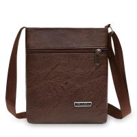 ราคา กระเป๋าสะพายหนังผู้ชายกระเป๋าสะพายข้างแฟชั่น กระเป๋าสะพายพาดลำตัวหนังPU (20516490397)