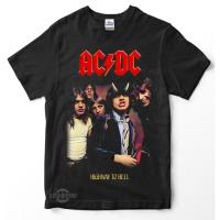 ราคา Acdc Angus young brian johnson Caricature Premium tshirt acdc rock n roll band T Shirt (21162346097)