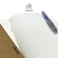 ราคา สมุด สมุดโน๊ต ปกนํ้าตาล เนื้อถนอมสายตา 75 แกรม A5 A6 B5 B6 ยี่ห้อแสงรุ้ง (9781553357)