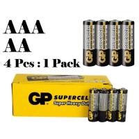 ราคา ถ่าน AAA ถ่านคาร์บอนซิงค์ GP 24PL S4 AAA แพ็ค 4 ก้อน ถ่านNEO ถ่านAAA ถ่านรีโมท ถ่านของเล่น (17226136798)