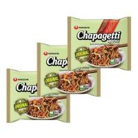 ราคา มาม่าเกาหลี จาปาเก็ตตี้ จาจังมยอน บะหมี่กึ่งสำเร็จรูป ซอสถั่วดำ รสเผ็ด 137g 140g nongshim chapagetti 짜파게티 큰사발면 (20613016799)