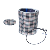 ราคา Fun Frog ตะกร้าผ้าวินเทจ จักรยานพับได้ จักรยานแม่บ้าน จักรยานทั่วไป ตะกร้าหน้ารถ ตระกร้าจักรยานผ้าใบ Bicycle basket (20808327747)