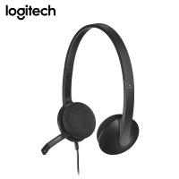 ราคา Logitech USB Headset H340 หูฟัง USB แบบ plug and play ไมโครโฟนตัดเสียงรบกวน น้ำหนักเบา รับประกันศูนย์ 2 ปี By Mac Modern (11741437945)